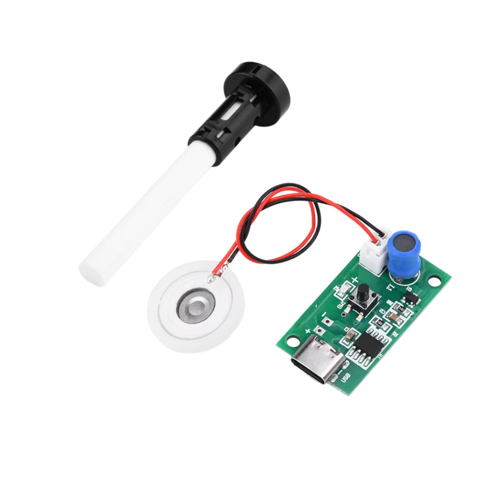 Kit Módulo Umidificador Com USB Tipo-C Para Projetos Arduino em Oferta na Shopee