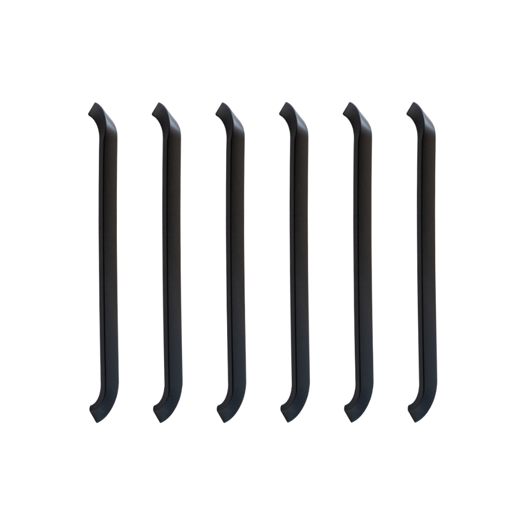 6 Puxadores Para Porta Gaveteiro P/ Comoda Quarto 390 320mm