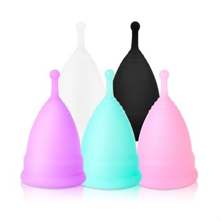 Coletor Menstrual Reutilizável Silicone Copinho 2 unidades em Oferta na Shopee