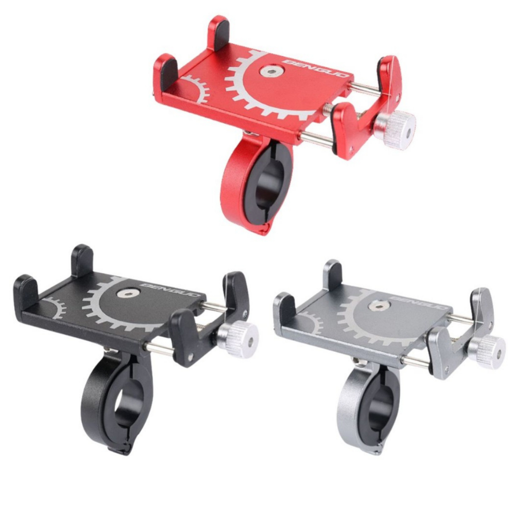 Suporte de Celular GPS Universal para Bike, Moto e Bicicleta - Alumínio Resistente e Ajustável