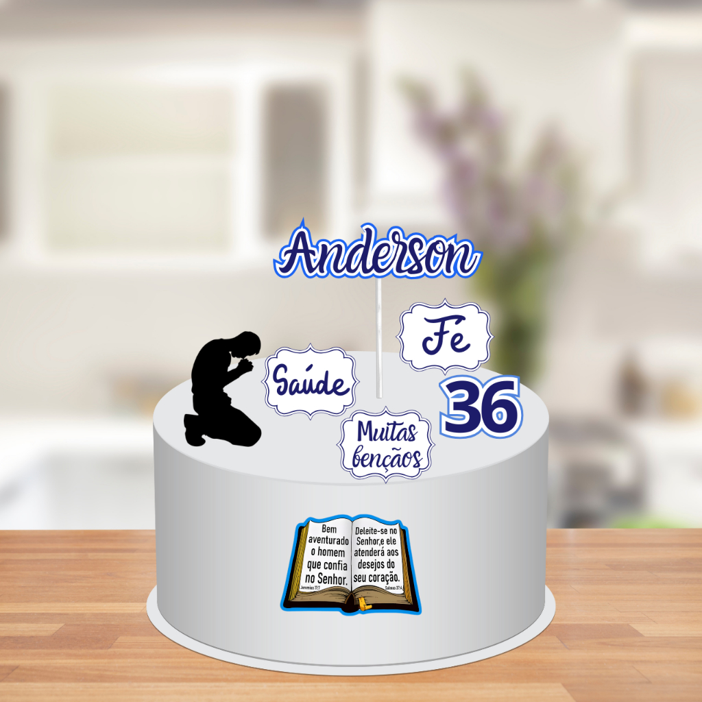 O que é Topo de Bolo Masculino Evangélico? Guia e Onde Comprar | BuscaProdutos