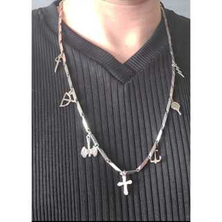 Guia de Proteção 7 Linhas dos Orixás  De Aço Inox Umbanda Candomblé em Oferta na Shopee