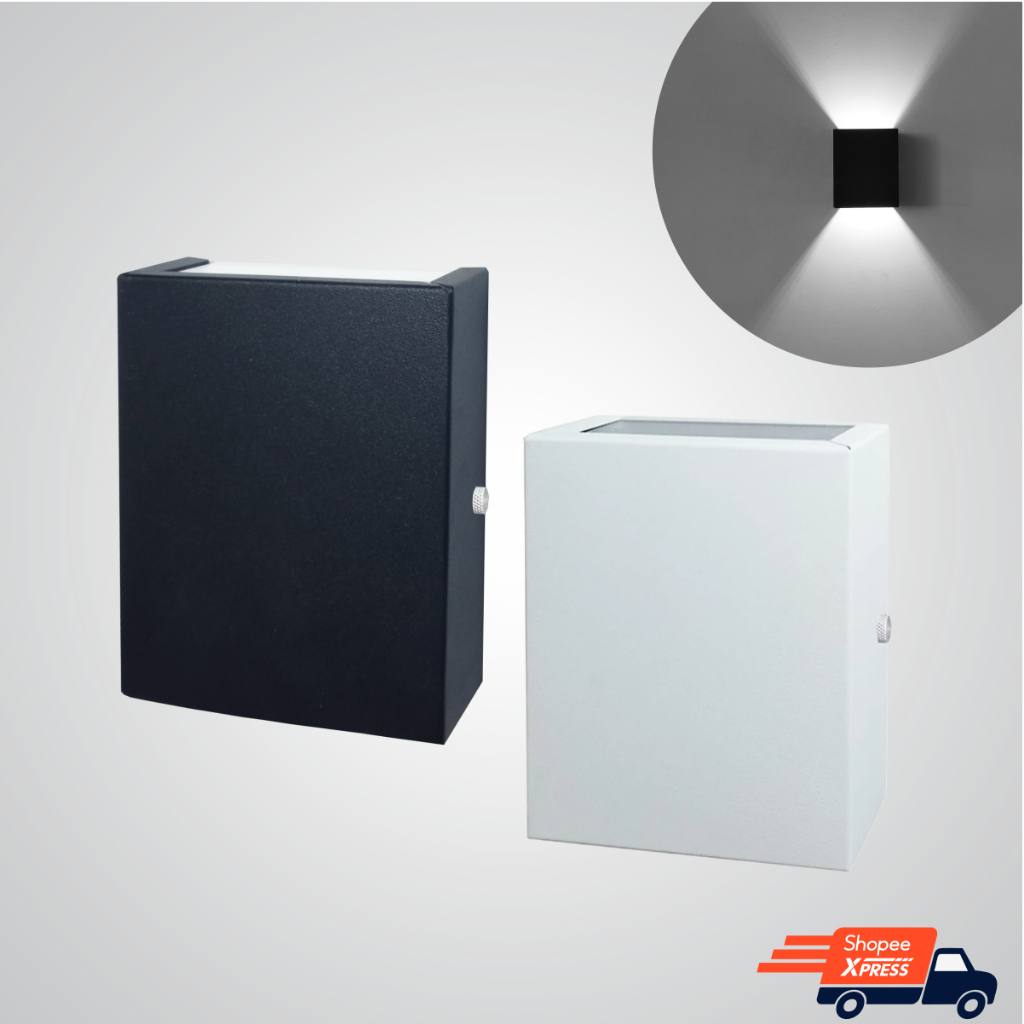 Luminária Arandela de Parede Slim Externa Interna Utron Para Lâmpadas Halopin G9 Branca ou Preta