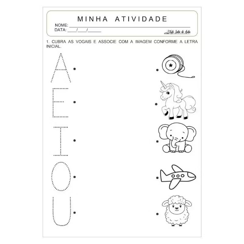 Kit 100 Atividades de Coordenação Motora diferentes Folhas Soltas A4 Kit 100 Atividades de Coordenação Motora diferentes Folhas Soltas A4