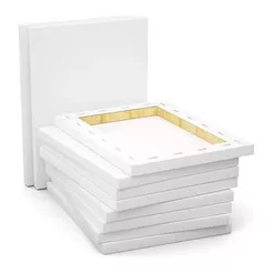 Kit 2 Telas de Pintura Vários Tamanhos Algodão, Guache, Óleo, Acrílica, Artesanato - Souza