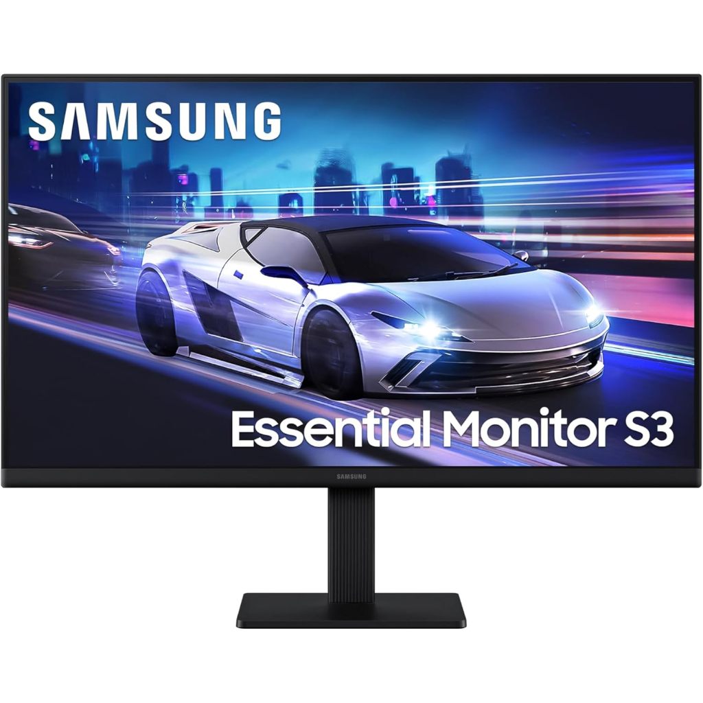 Monitor Gamer Samsung 24" FHD, 120 Hz, HDMI, Preto, S3