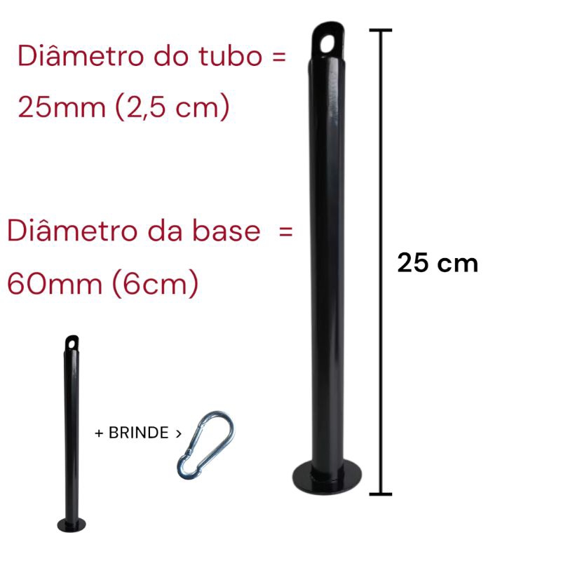 Suporte de Anilhas Para Agachamento Sumô e Mono Cross Over em Oferta na Shopee