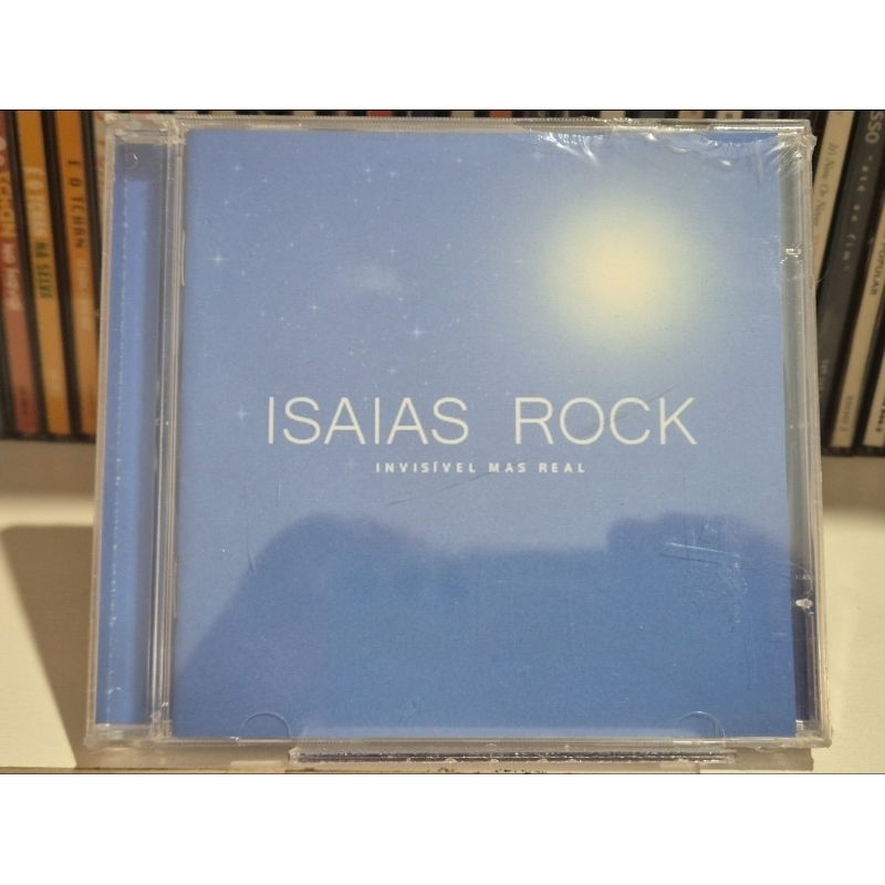 CD  ISAIAS ROCK  -  INVISÍVEL MAS REAL - LACRADO DE FÁBRICA