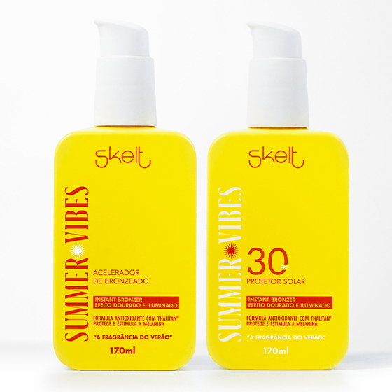 Kit Summer Vibes Protetor FPS 30 + Acelerador