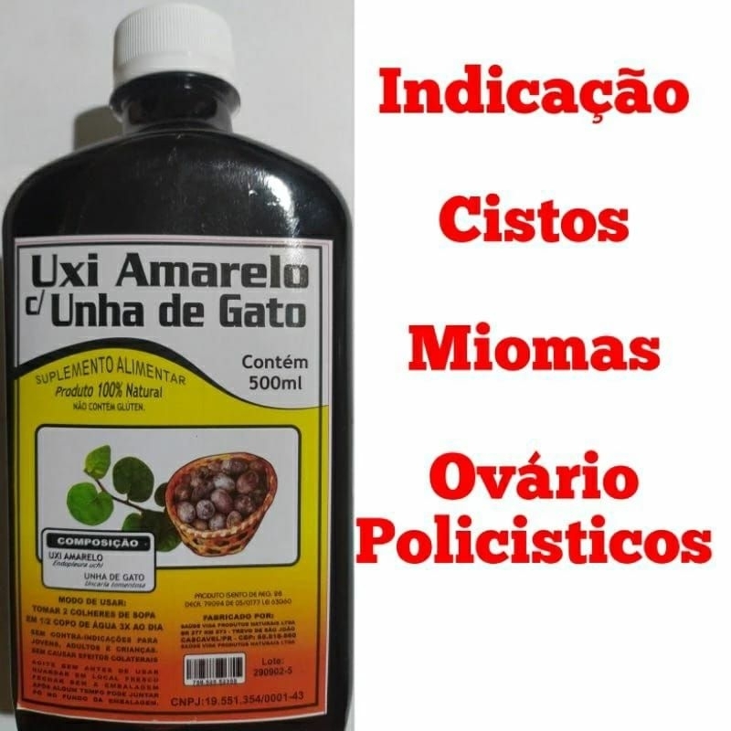 U x i amarelo com unha de gato muito bom 500 ml U x i amarelo com unha de gato muito bom 500 ml