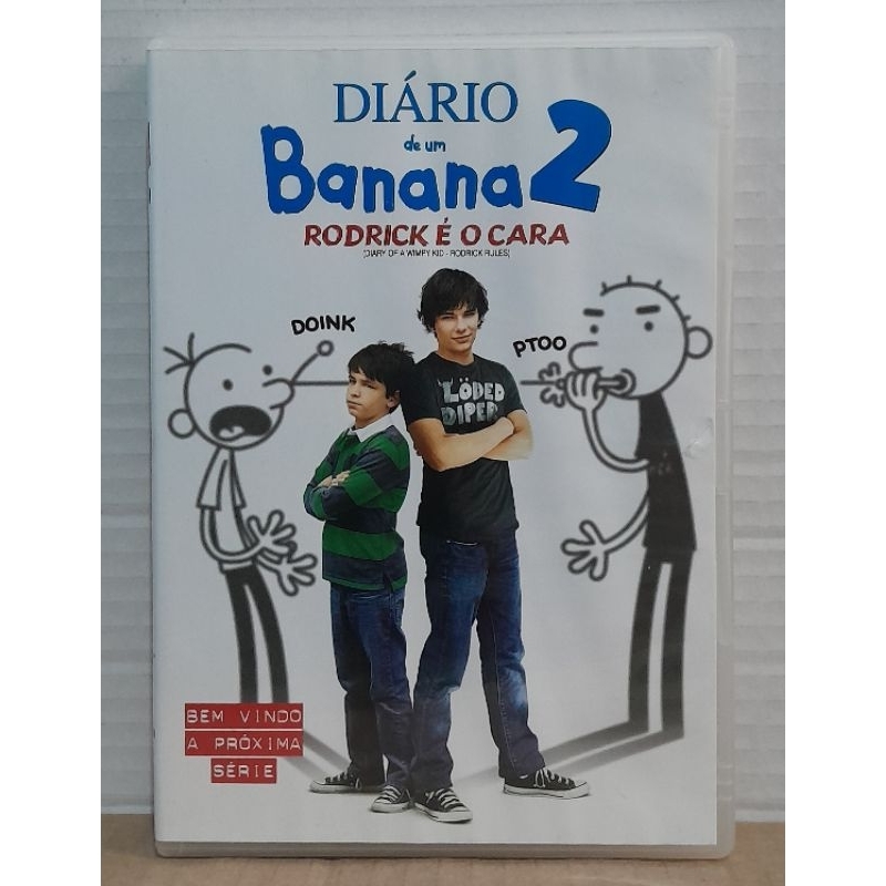 Dvd Diário de Um Banana 2 - Rodrick é o Cara - Original Usado