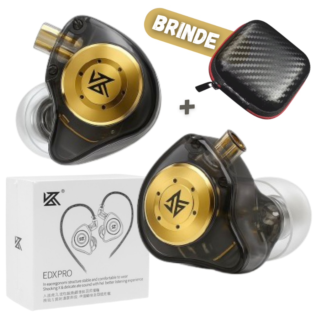 Edx Pro Fone de Ouvido Com Fio Retorno De Palco Gamer Hi-fi Bass Cor Preto Sem Microfone Entrada P2 em Oferta na Shopee