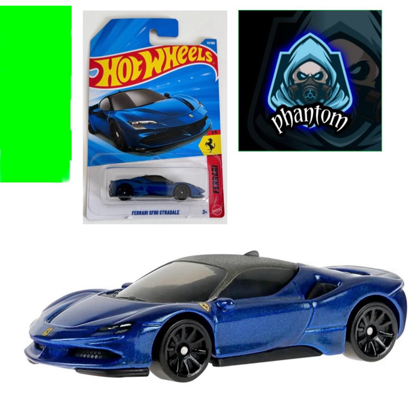 Hot Wheels Ferrari SF90 Stradale Azul - lote B 2026