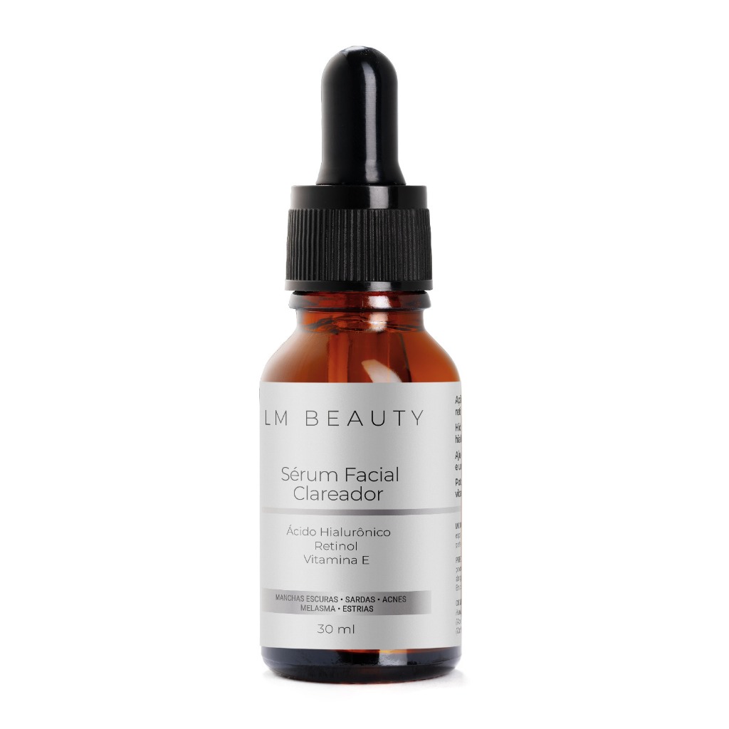Sérum Clareador Antienvelhecimento para Rugas e Linhas Finas na Testa, Firmante com acido retinoico