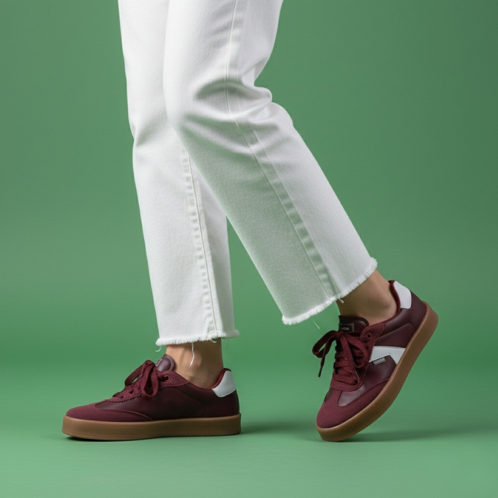Tênis Feminino Casual Confortável Urbano Dia a Dia Leve Atemporal Moda Básico Estiloso Sola Reta