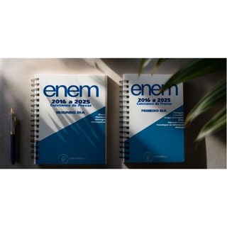 Apostila ENEM 2016-2025: 10 Anos de Provas e Gabaritos Completos - Preparação Total para o ENEM em Oferta na Shopee