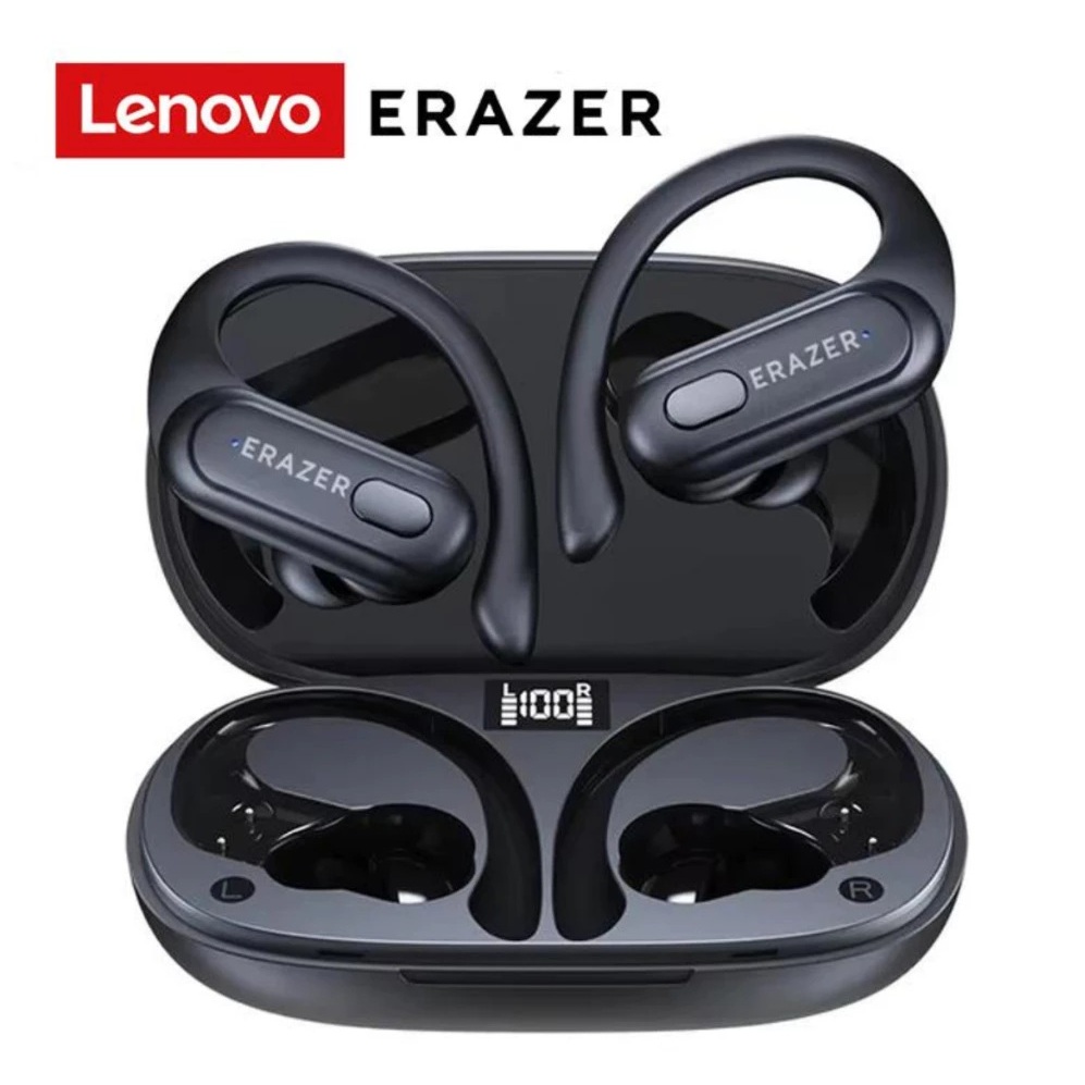 Fone de Ouvido Sem Fio Lenovo Erazer XT60 Bluetooth 5.4 HiFi Estéreo, À Prova d'Água com Microfone Academia Corrida em Oferta na Shopee