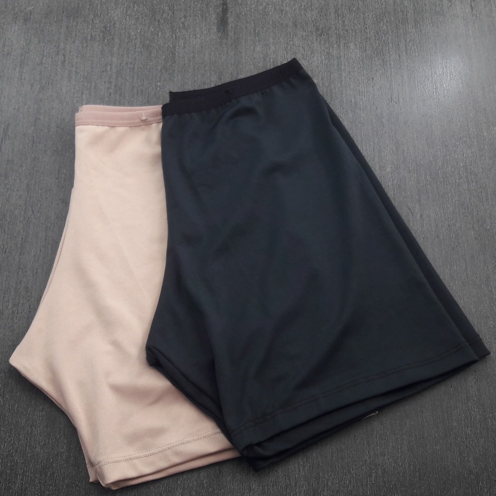 Kit 2 Bermudas Modeladora Anágua Cinta Short Feminino Modelador Alta Compressão Reduz Medidas pos parto