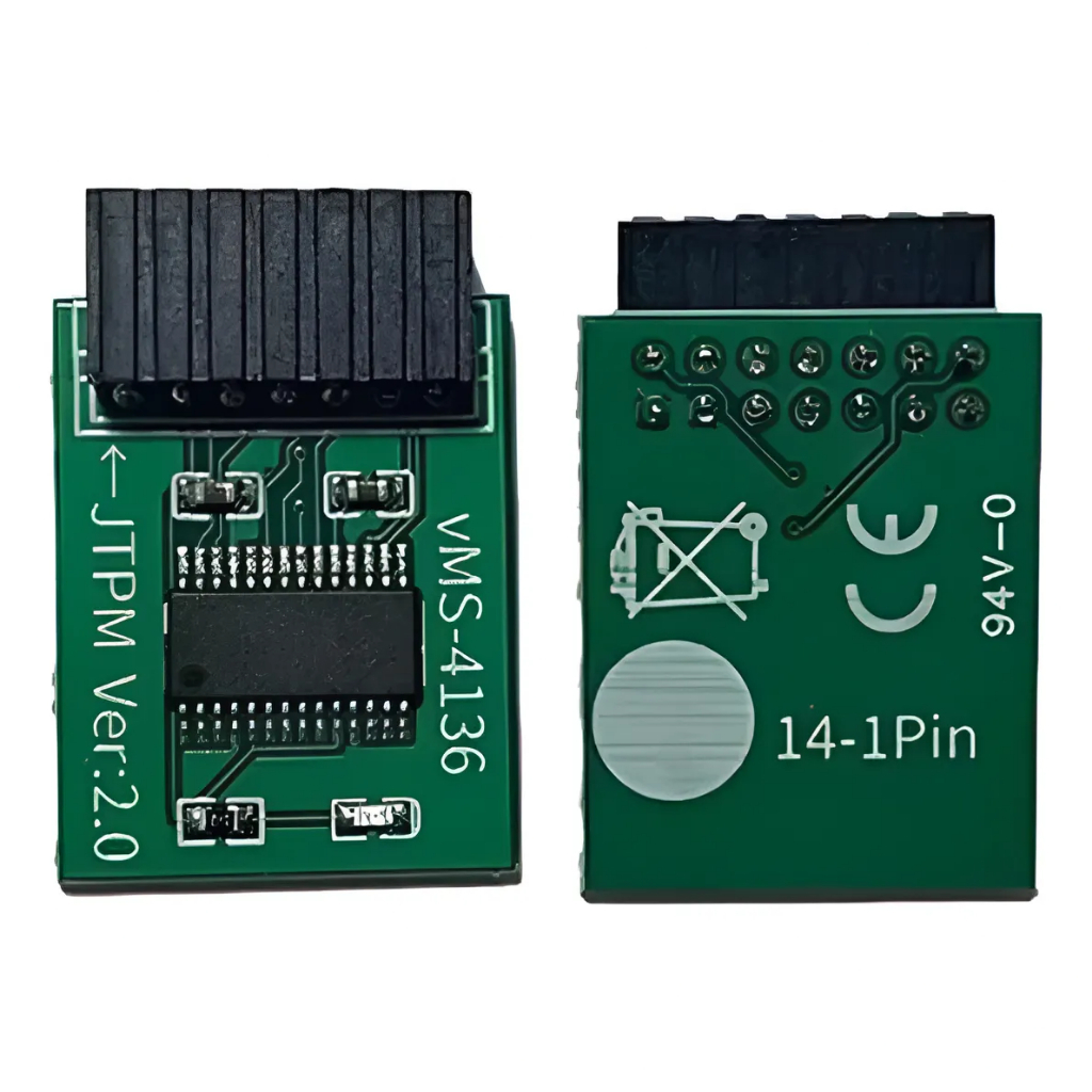 Módulo TPM 2.0 para Placa Mãe Qiyida X99 D4 e H9S - 14 Pinos MSI
