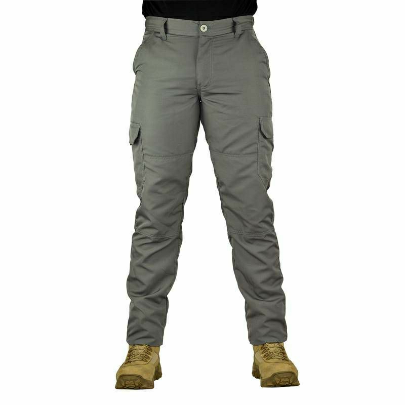 CALÇA CARGO MILITAR PESCA POLY RIP STOP SECAGEM RÁPIDA 6 BOLSOS REFORÇADA