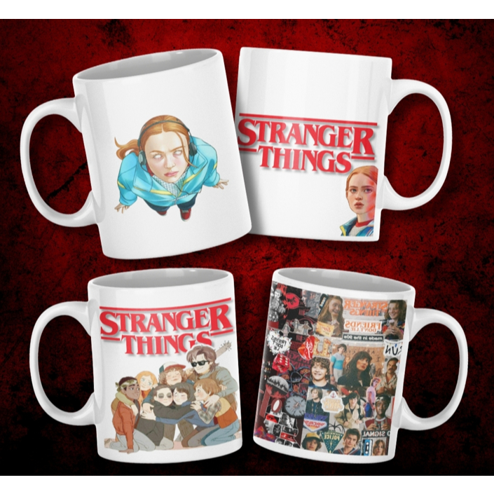 CANECA STRANGER THINGS PRESENTE