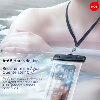 [ Capa Prova d'Água Para Celular ] - À Prova d’Água 30m, Ideal Para Piscin, Praia e Mergulho em Oferta na Shopee