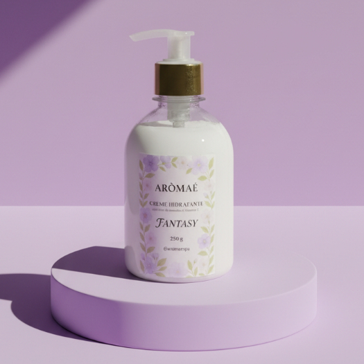 Hidratante Corporal Fantasy 250ml Creme com Óleo de Amêndoas Entrega rápida