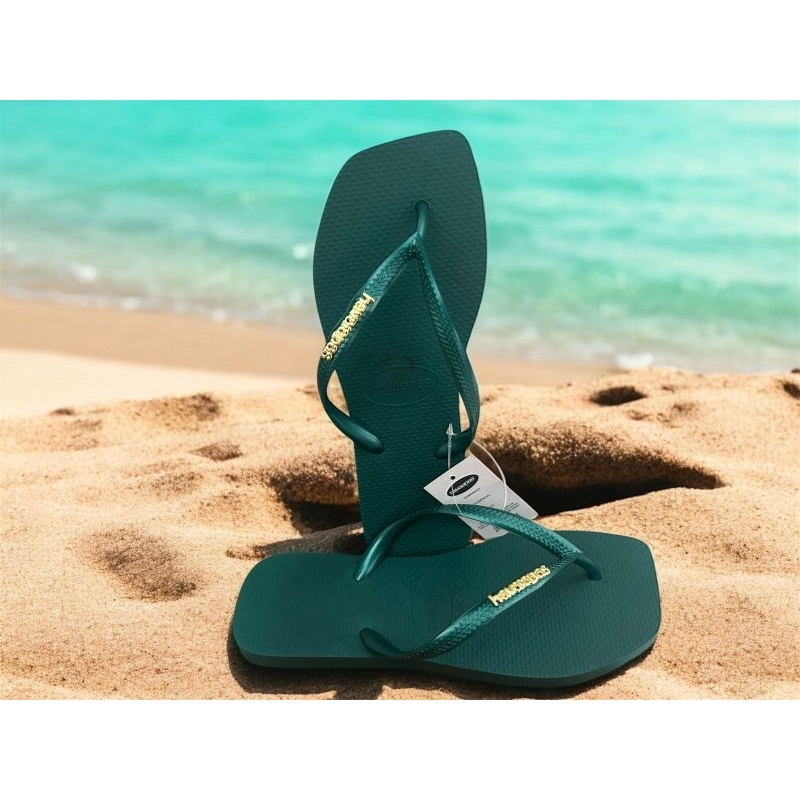 chinelo feminino bico quadrado casual dia a dia