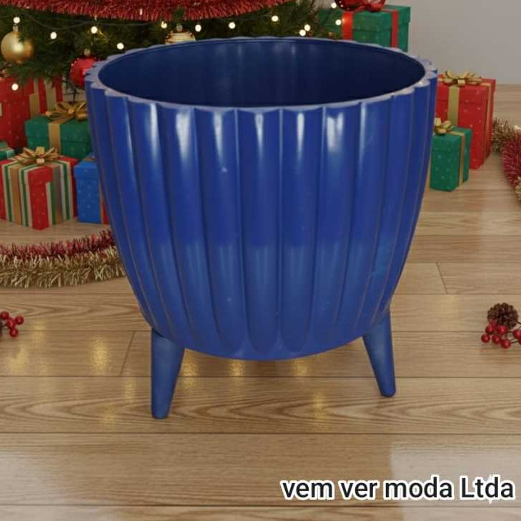 Vaso Cachepot Mini Squash Decorativo para Plantas e Flores N3 17x16