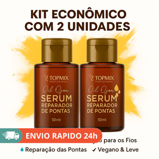 Kit 2x Óleo de Ojon Topmix Profissional – Nutrição Intensa, Anti-Frizz e Brilho em Oferta na Shopee