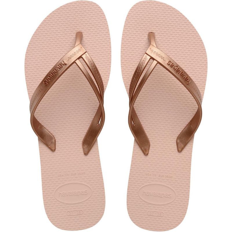 CHINELO SANDÁLIA HAVAIANAS ELEGANCE ROSA BALLET