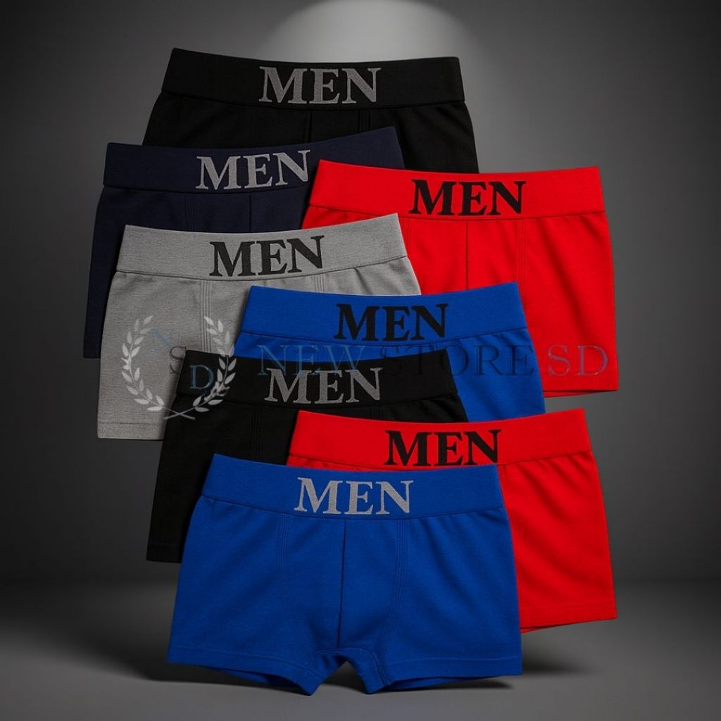 Kit até 10 Cueca Boxer Masculina Microfibra Adulto Sem Costura Conforto Premium