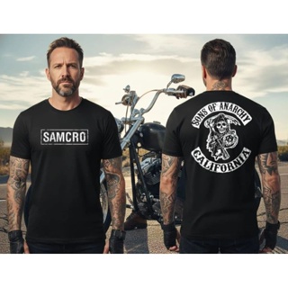 Camisa Masculina Camiseta Dry Fit 2.0 PREMIUM SAMCRO Séries Motociclista Rock Treino Musculação em Oferta na Shopee