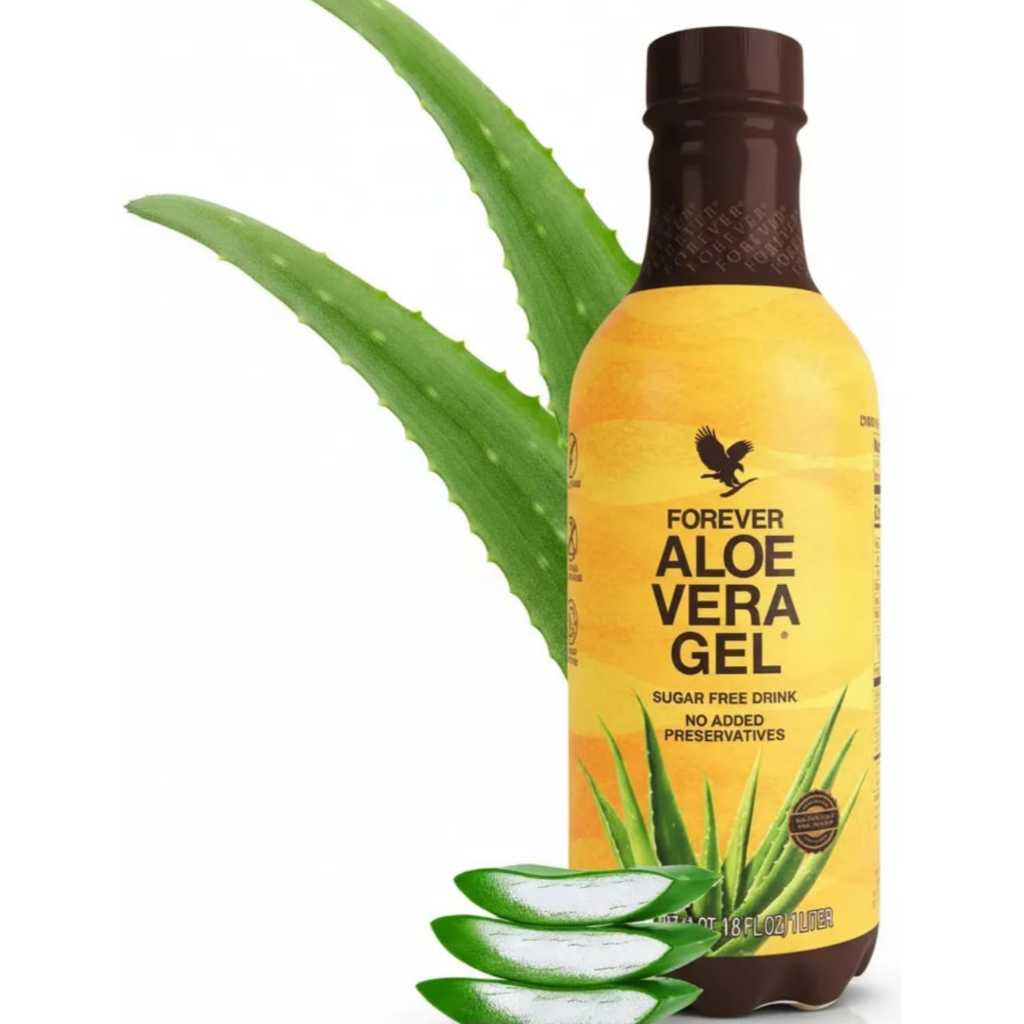 Forever Aloe Vera Gel – Suco Natural de Aloe Vera 99,7% Puro (1 Litro)