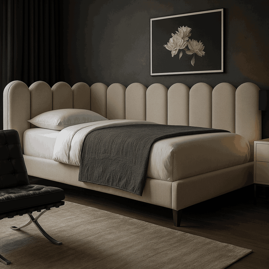Kit Ate 12 Cabeceira Nuvem  45x20 De Cama Auto Colante Suede Aveludado Nuvem