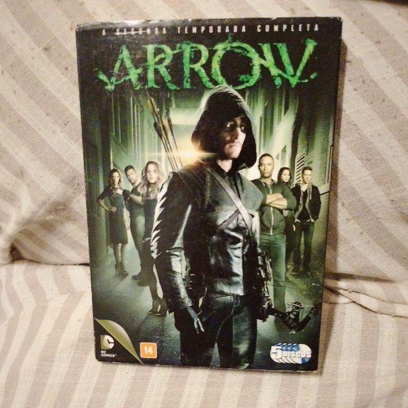 DVD Arrow A Segunda temporada Completa.