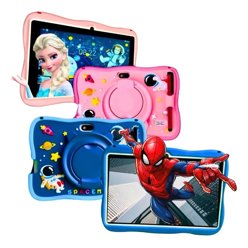 Tablet Infantil Kids 7 Polegada com wifi bluetooth Android Super Resistente Smart fang em Oferta na Shopee