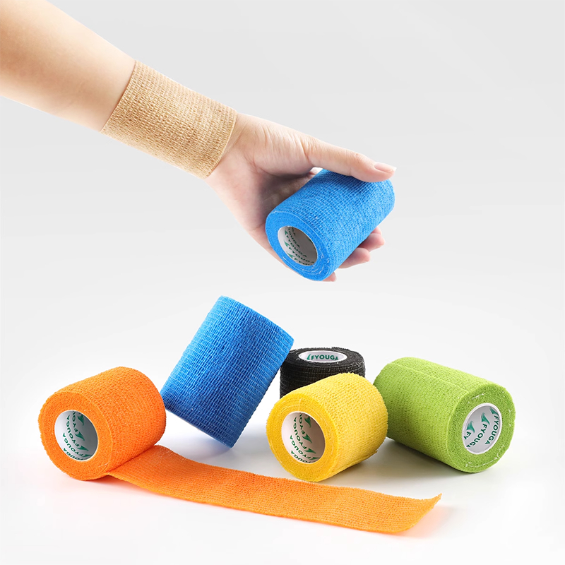 Fita Protetora Esportiva 5cm x 4,5m - Auto-Adesivo para Dedos e Musculares, Ideal para Basquetebol e Fitness