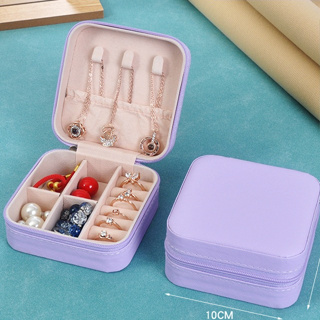 Kit5-20pcs Caixa de joias portátil, bolsa de viagem, caixa de armazenamento, bolsa para anéis em Oferta na Shopee