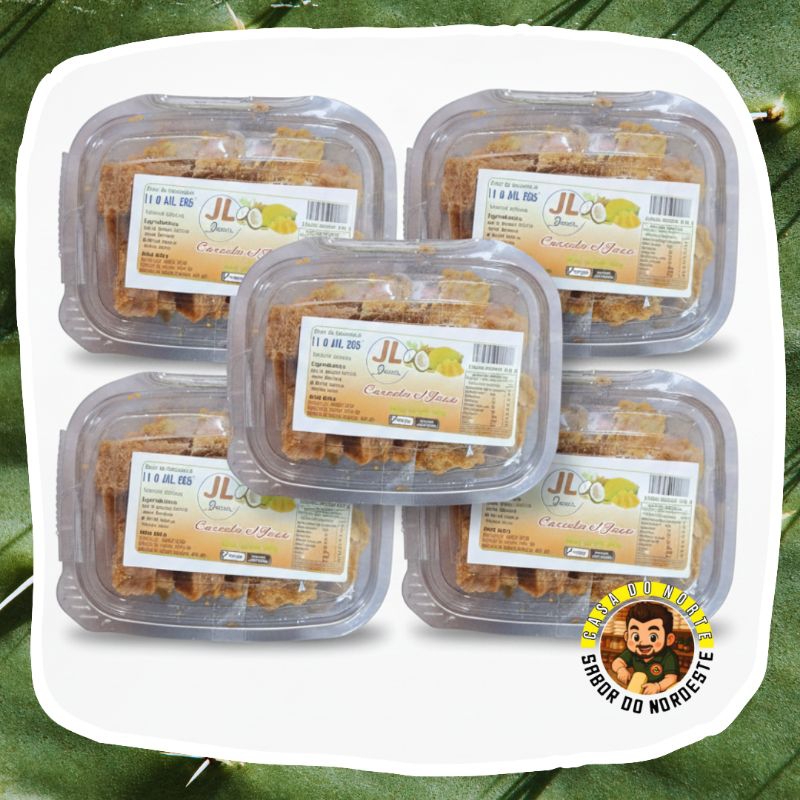 Cocada De Jaca Caseira Macia 150g | Sabor Tradicional De Verdade
