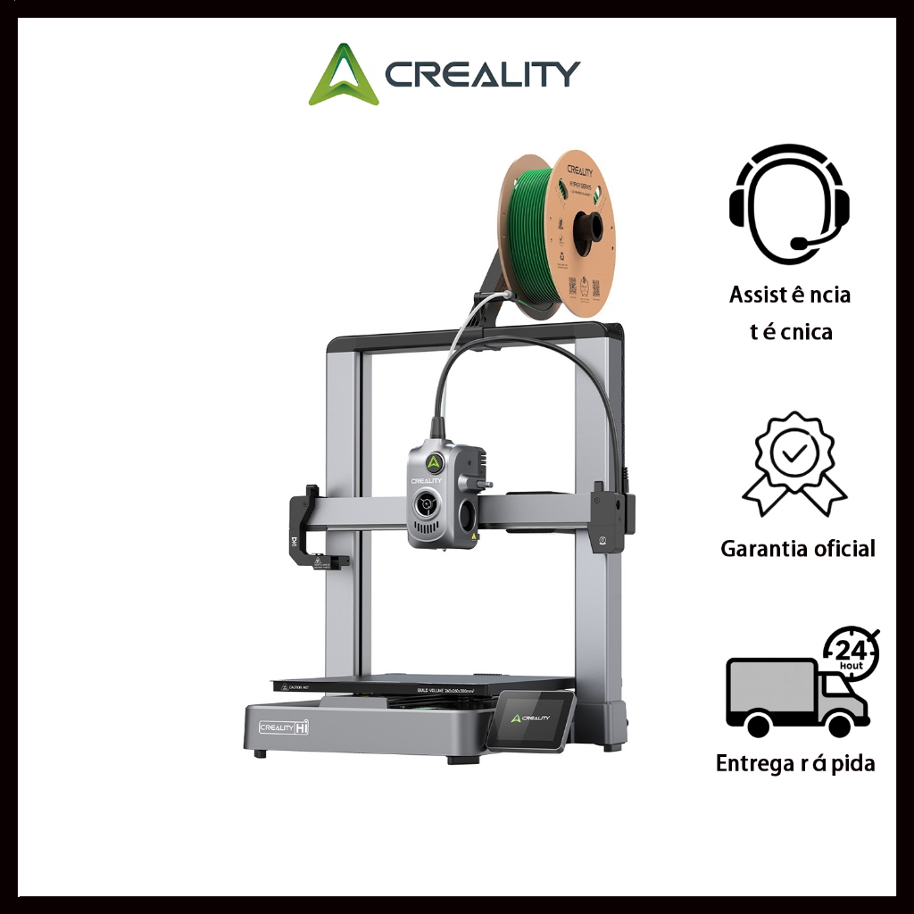 creality HI impressora 3D Alta velocidade 100-240V em Oferta na Shopee