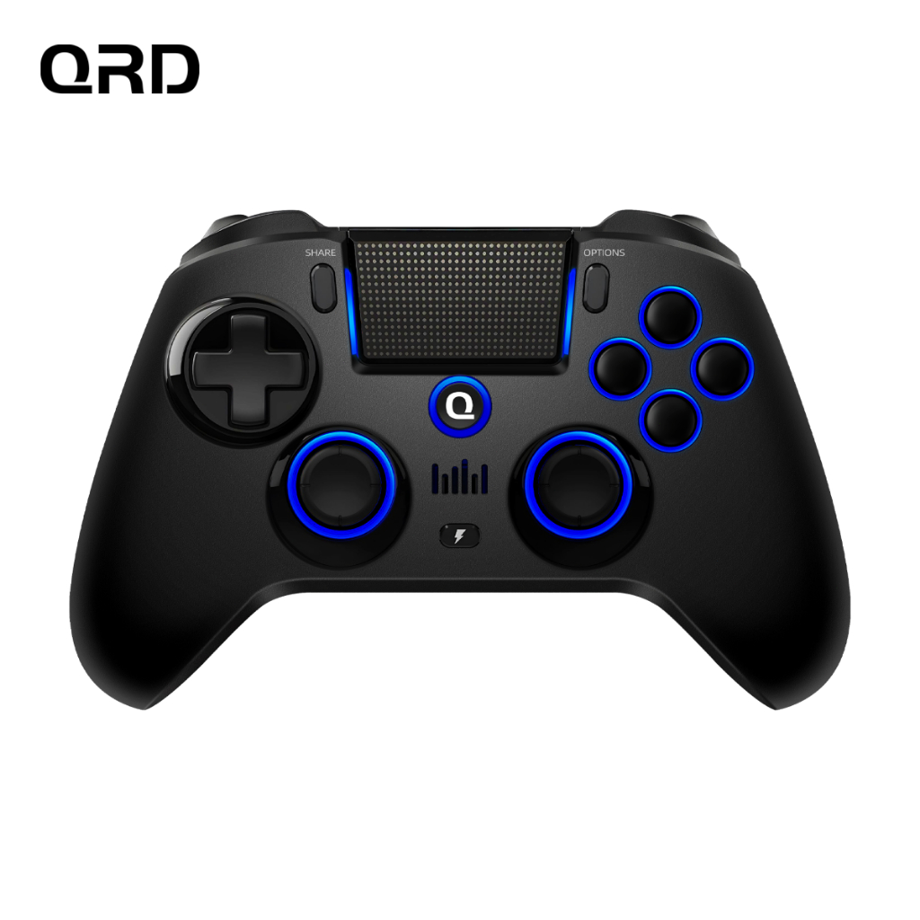 QRD Spark N5 Controle Efeito Hall Gamepad joystick Controle para Ps4 Ps3 Android Ios