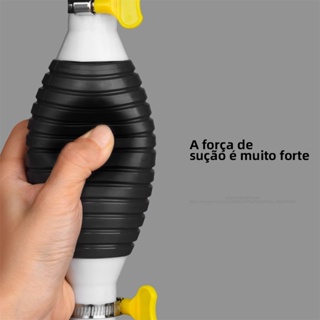 Bomba de Sucção Manual - Transferência de Óleo, Etanol, Água e Gasolina em Oferta na Shopee