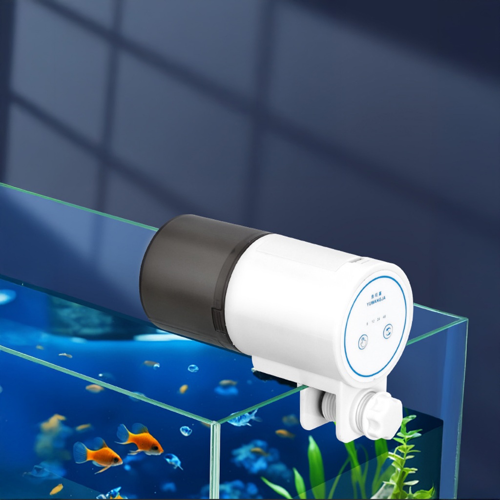 Alimentador de Peixes Automático Programável para Aquários e Terrários - Tartaruga e diversas Espécies Aquaticas