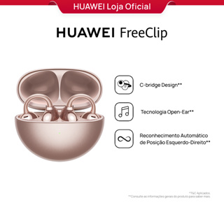 HUAWEI FreeClip | Fone de Ouvido Bluetooth Sem Fio | C-bridge Design | Tecnologia Open-Ear em Oferta na Shopee