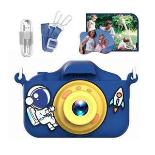 Camera Digital Infantil Vídeo Fotos Jogos Hd Alça Anti Natal presente em Oferta na Shopee