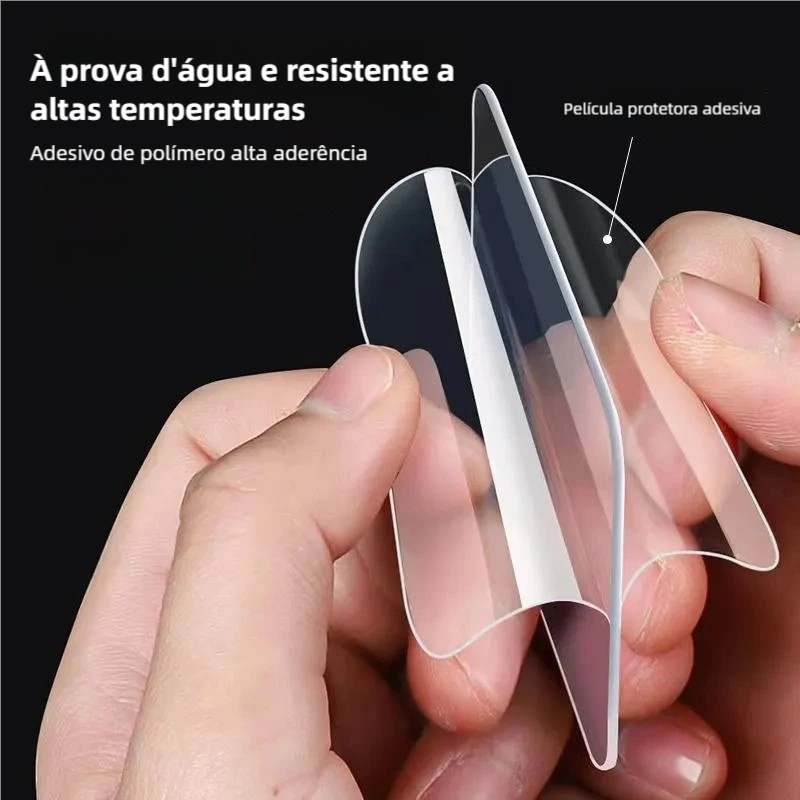 Fita Adesiva Dupla Face Forte - Removível para Montagem em Paredes de Madeira em Oferta na Shopee