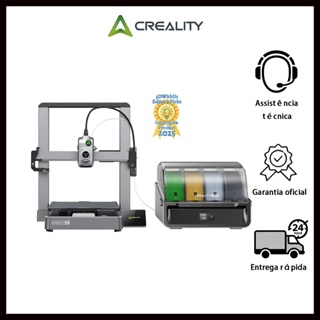 100% Oficial Creality hi combo impressora 3d Com CFS 500mm/s 95% pré-instalado 100-240V em Oferta na Shopee