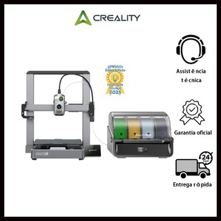 100% Oficial Creality hi combo impressora 3d Com CFS 500mm/s 95% pré-instalado 100-240V