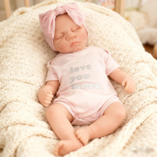Bebê Reborn Silicone Sólido 48cm Menina Pele Suave Pode dar Banho Brastoy em Oferta na Shopee